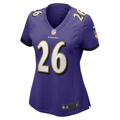 Nike Rasheen Ali Baltimore Ravens Women's Game Jersey Purple
