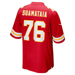 Nike Kingsley Suamataia Kansas City Chiefs Game Jersey Red