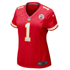 Nike Xavier Worthy Kansas City Chiefs Women's Game Jersey Red