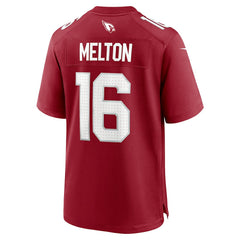 Nike Max Melton Arizona Cardinals Team Game Jersey Cardinal