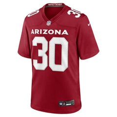 Nike Darren Hall Arizona Cardinals Team Game Jersey Cardinal