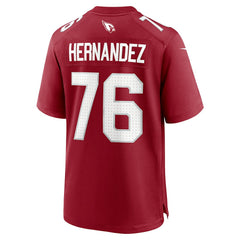 Nike Will Hernandez Arizona Cardinals Team Game Jersey Cardinal