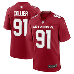 Nike L.J. Collier Arizona Cardinals Team Game Jersey Cardinal