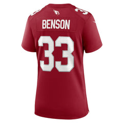 Nike Trey Benson Arizona Cardinals Women's Game Jersey Cardinal
