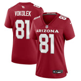 Nike Travis Vokolek Arizona Cardinals Women's Game Jersey Cardinal