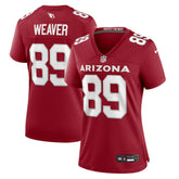 Nike Xavier Weaver Arizona Cardinals Women's Game Jersey Cardinal
