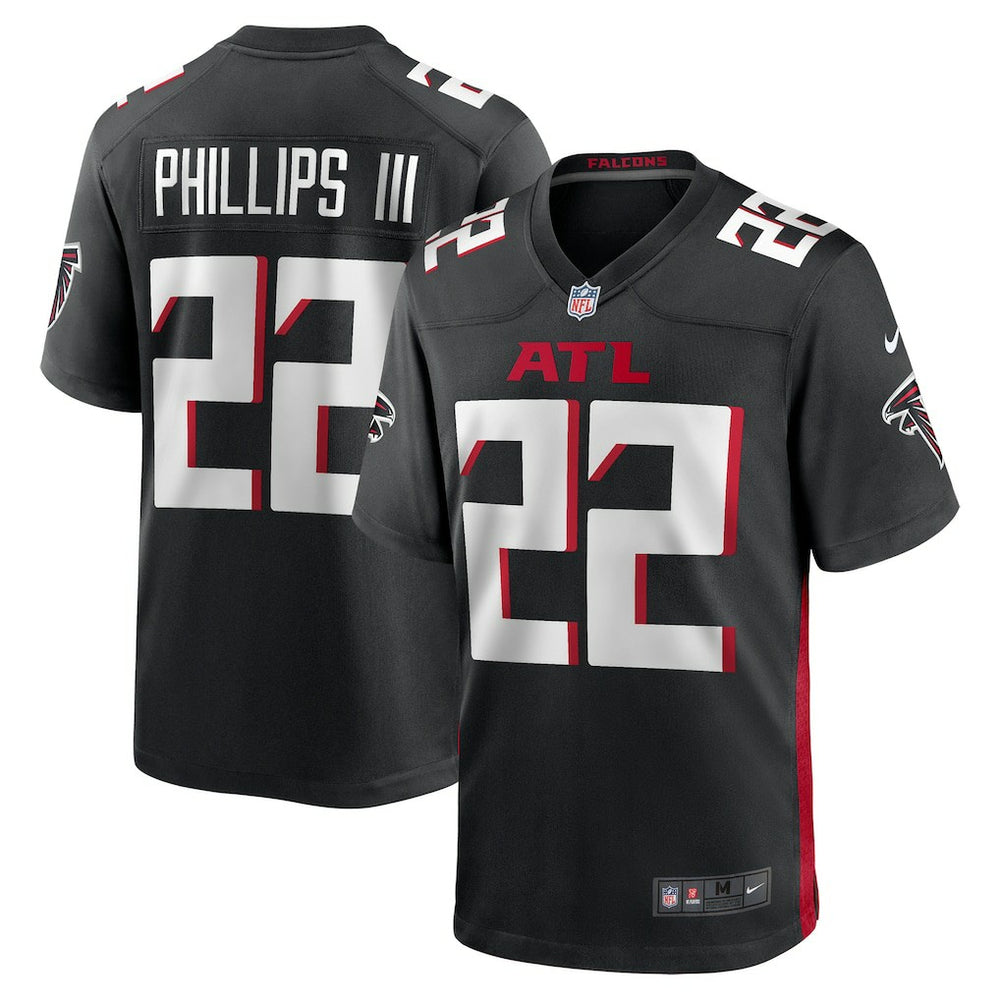 Nike Clark Phillips III Atlanta Falcons Team Game Jersey Black