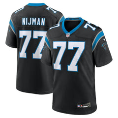 Nike Yosh Nijman Carolina Panthers Game Jersey Black