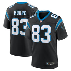 Nike David Moore Carolina Panthers Game Jersey Black