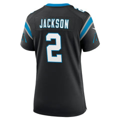 Nike Mike Jackson Carolina Panthers Women's Game Jersey Black
