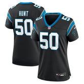 Nike Robert Hunt Carolina Panthers Women's Game Jersey Black