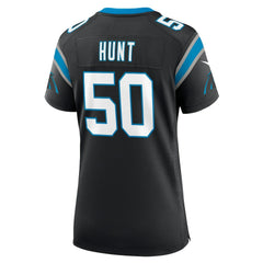 Nike Robert Hunt Carolina Panthers Women's Game Jersey Black