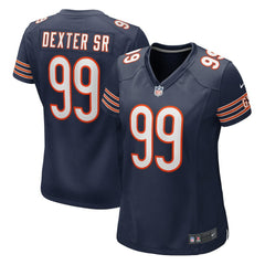 Nike Gervon Dexter Sr. Chicago Bears Women's Game Jersey Navy