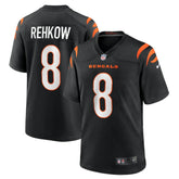 Nike Ryan Rehkow Cincinnati Bengals Game Jersey Black