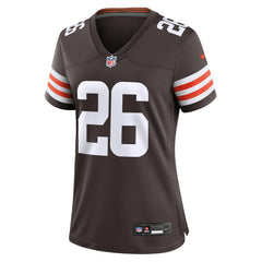 Nike Myles Harden Cleveland Browns Women's Game Jersey Brown