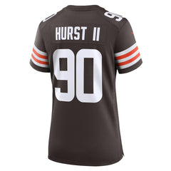 Nike Maurice Hurst II Cleveland Browns Women's Game Jersey Brown