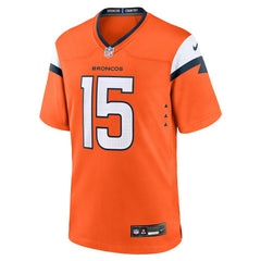 Nike Nik Bonitto Denver Broncos Team Game Jersey Orange
