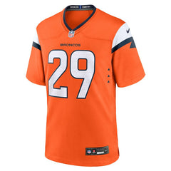 Nike Ja'Quan McMillian Denver Broncos Team Game Jersey Orange