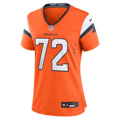 Nike Garett Bolles Denver Broncos Women's Team Game Jersey Orange