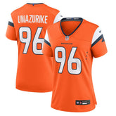 Nike Eyioma Uwazurike Denver Broncos Women's Team Game Jersey Orange