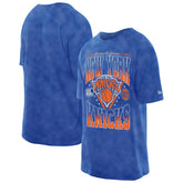 New York Knicks Old School Sport Vintage Wash T-Shirt Blue | New Era for sale