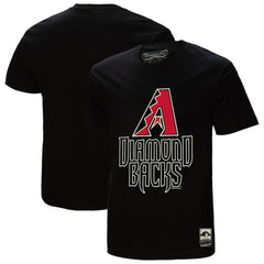 Arizona Diamondbacks Mitchell & Ness Cooperstown Collection Logo T-Shirt - Black - Mitchell & Ness on Sale