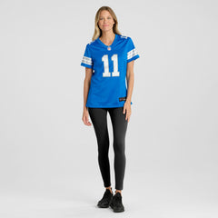 Nike Kalif Raymond Detroit Lions Women's Team Game Jersey Blue