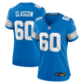 Nike Graham Glasgow Detroit Lions Women's Team Game Jersey Blue