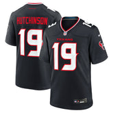 Nike Xavier Hutchinson Houston Texans Team Game Jersey Navy