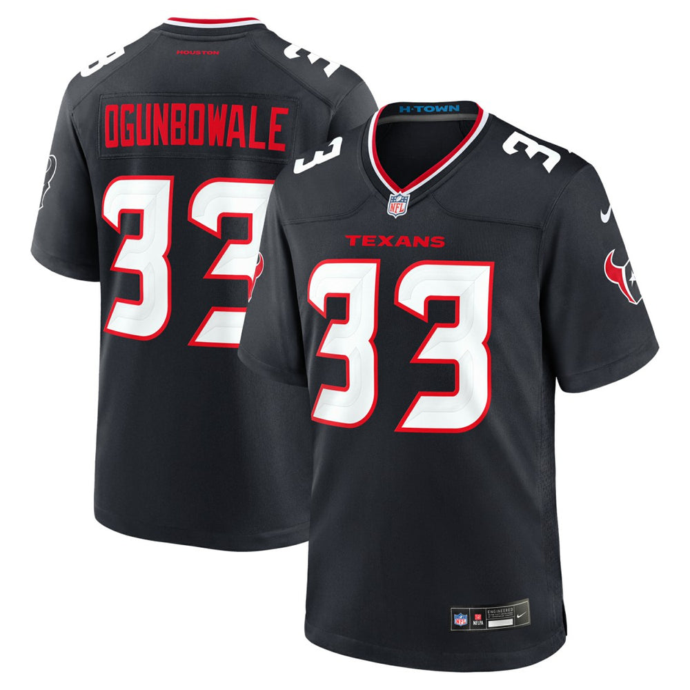 Nike Dare Ogunbowale Houston Texans Team Game Jersey Navy