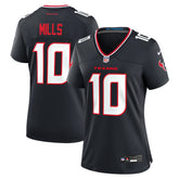 Nike Davis Mills Houston Texans Women's Team Game Jersey Navy