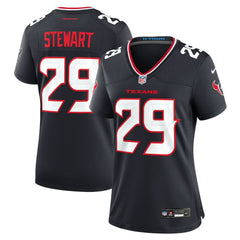 Nike M.J. Stewart Houston Texans Women's Team Game Jersey Navy