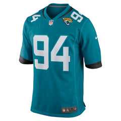 Nike Maason Smith Jacksonville Jaguars Team Game Jersey Teal