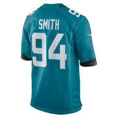 Nike Maason Smith Jacksonville Jaguars Team Game Jersey Teal