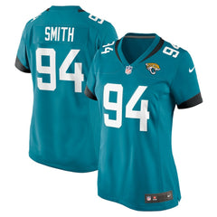 Nike Maason Smith Jacksonville Jaguars Women's Game Jersey Teal