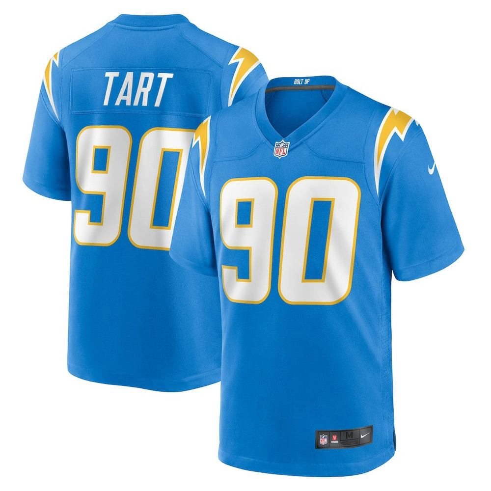 Nike Teair Tart Los Angeles Chargers Team Game Jersey Powder Blue