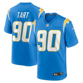 Nike Teair Tart Los Angeles Chargers Team Game Jersey Powder Blue