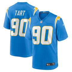 Nike Teair Tart Los Angeles Chargers Team Game Jersey Powder Blue