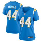Nike Scott Matlock Los Angeles Chargers Women's Game Jersey Powder Blue