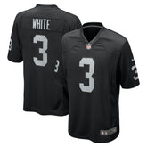 Nike Zamir White Las Vegas Raiders Team Game Jersey Black