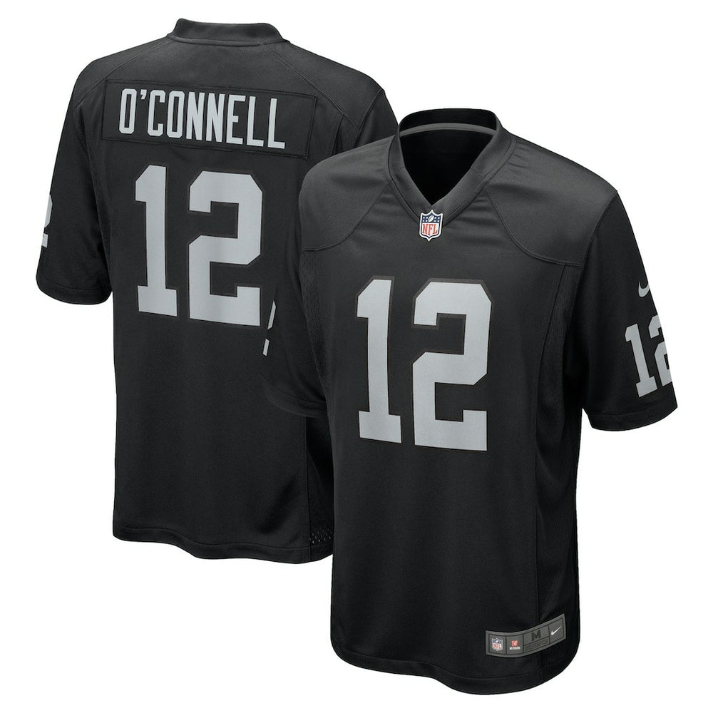 Nike Aidan O'Connell Las Vegas Raiders Team Game Jersey Black