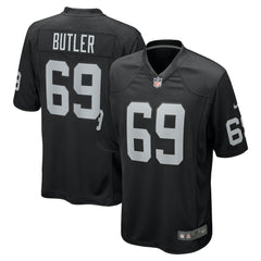 Nike Adam Butler Las Vegas Raiders Team Game Jersey Black
