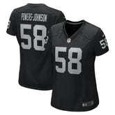 Nike Jackson Powers-Johnson Las Vegas Raiders Women's Game Jersey Black