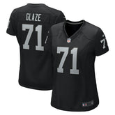 Nike DJ Glaze Las Vegas Raiders Women's Game Jersey Black