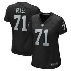 Nike DJ Glaze Las Vegas Raiders Women's Game Jersey Black