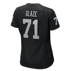 Nike DJ Glaze Las Vegas Raiders Women's Game Jersey Black
