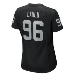Nike Jonah Laulu Las Vegas Raiders Women's Game Jersey Black