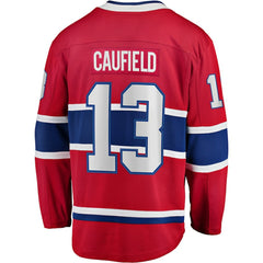 Cole Caufield Montreal Canadiens Fanatics Home Premier Breakaway Player Jersey - Red - NHL 202226837