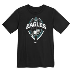 Nike Philadelphia Eagles Preschool Icon Legend Dri-FIT T-Shirt Black