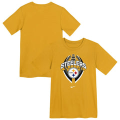 Nike Pittsburgh Steelers Preschool Icon Legend Dri-FIT T-Shirt Gold